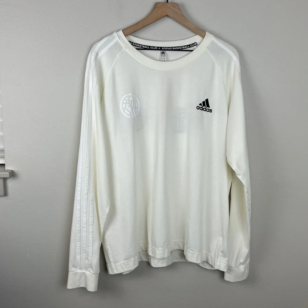 Adidas Basketball Club Long Sleeve T-Shirt